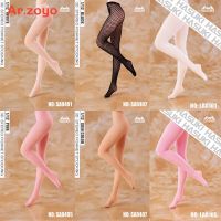 HASUKI SA01 SA04 1/12 Scale Female 3D Fishnet Stockings Pantyhose Leggings Stockings Accessories for Action Figure Body