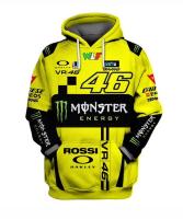 Valentino Rossi Moto GP Hoodie, Racing 3D Hoodie, Valentino 46 Hoodie, MotoGP Hoodie