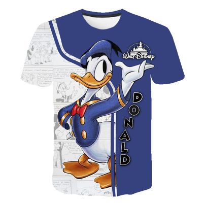 New Duck Down 3D T-shirt Personalized Print Student Short Sleeve 3D Fashion Lover T-shirt