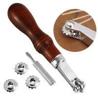 LMDZ Leathercraft Spacer Set DIY Spacer Embossing System Set Leather Craft Sewing,Stitch Spacer Stitching Wheel Marker Tool