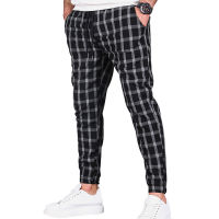 2021Dihope Pants Men Joggers Sweatpants 2021 Autumn Streetwear Trousers Plaid Casual Sports Mens Pants