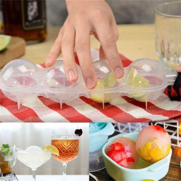 Ice Ball Making Mold, Bulb Shape Whiskey Ice Ball Mold, Spherical  Corrugated Ice Ball Mold Round Ice Cube Mold For Making Ice Ball Cocktail  Home Bar Party Favors, Ice Cube Tray Ice