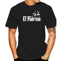 เสื้อยืด El Padrino ของขวัญสำหรับเสื้อยืดเอลแพดริโน่เสื้อยืดแฟชั่นคอกลมแขนลำลองขาสั้นสเปนพิมพ์ลายเสื้อคอกลมฤดูร้อนเสื้อยืดตลก