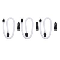 3X Flexible Tube Mouth Organ Pianica Mouthpiece Musical Instrument Accessories for 32 / 37 Key Melodica