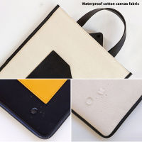 Fashion Laptop Bag Sleeve 12.9 13 14 15 INCH Canvas Bag HandBag for Air Pro HP Waterproof Notebook Pouch