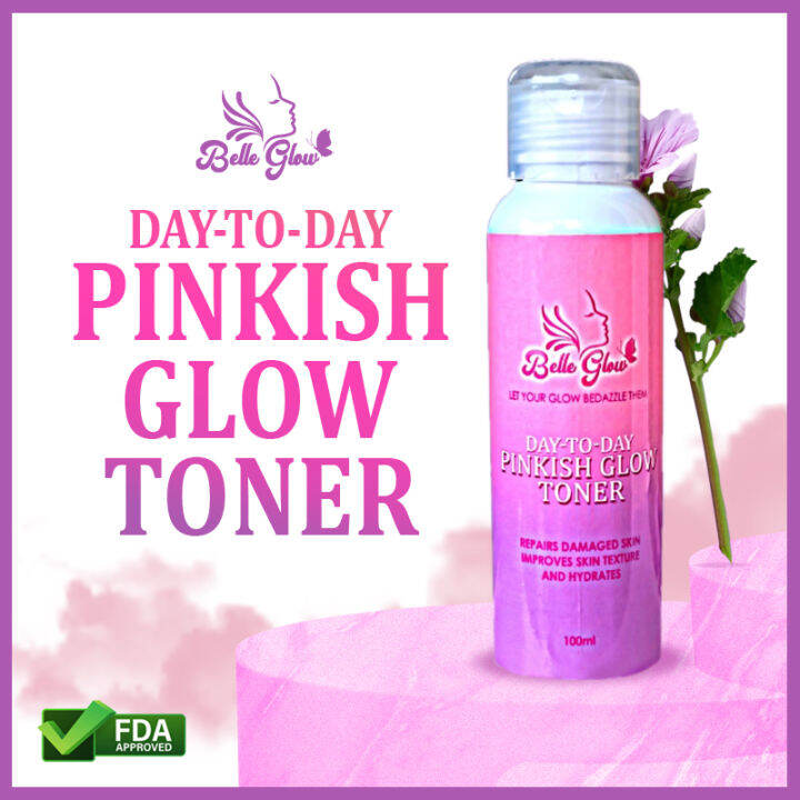 Belle Glow DaytoDay Pinkish Glow Facial Toner Pore Minimizer