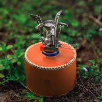 Picnic camping all-in-one mini stove with electronic ignition portable cooker for travel Outdoor camping