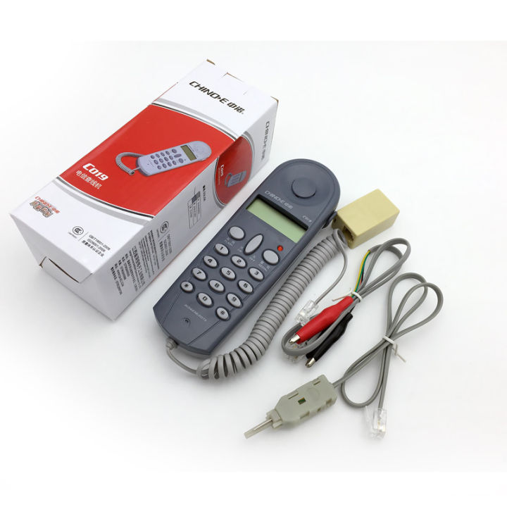 kkbb-chino-e-c019-เครื่องเช็คสัญญาณโทรศัพท์-แบบสาย-ขนาดเล็ก-สำหรับช่างดูแลระบบ