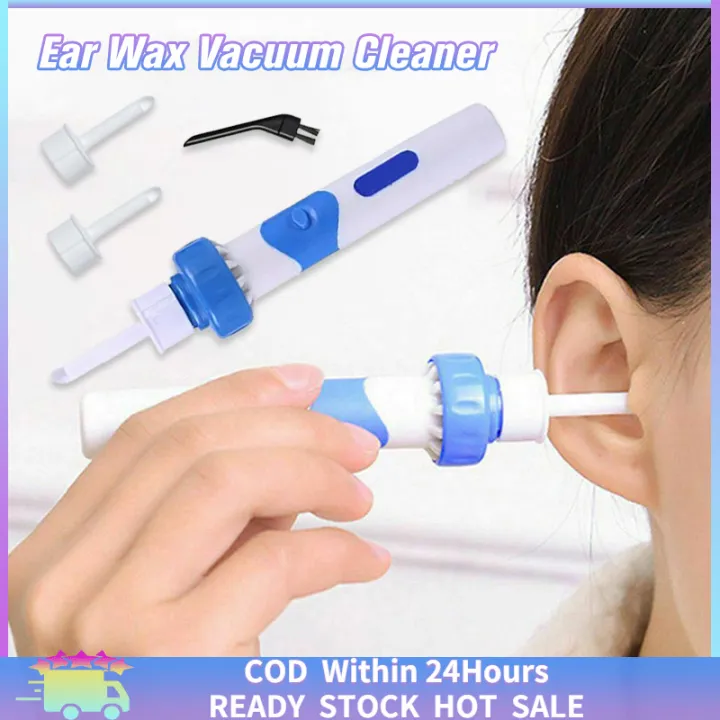 [Fast Delivery] Electric Ear Wax Removal Kit Portable Ear Wax Vacuum ...