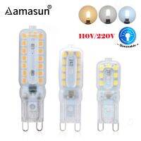 【CC】卐✕◐  10PCS Dimmable 220V 110V 14 22 32 LEDs 5W 7W 9W 2835SMD for Replace Halogen Lamp Chandelier Ampoule Luz