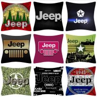 【hot】۞◄◄ Pillows for Decoration Cases A-Jeeps Cushion Covers 45x45 Cover Pillowcases 40x40 Short