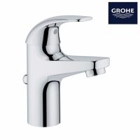 GROHE BAUCURVE ก๊อกผสมอ่างล้างหน้า พร้อมป๊อปอัพ 32805000 อุปกรณ์ ของใช้ในห้องน้ำ สุขภัณฑ์ ของแต่งบ้าน Modern ของแต่งห้องน้ำ มินิมอล