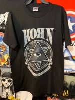 เสื้อยืดวงร็อค Korn ผ้าฝ้ายฤดูร้อนสบาย ๆ คอร์น เสื้อวง เสื้อยืดคอน เสื้อวินเทจ