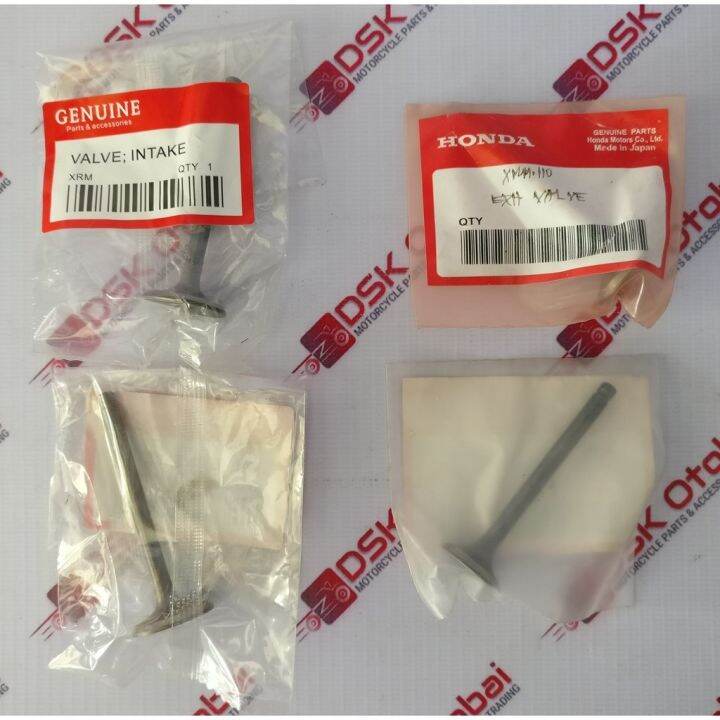 MOTO XRM 110 Intake Valve Exhaust (OEM/Replacement) Lazada PH
