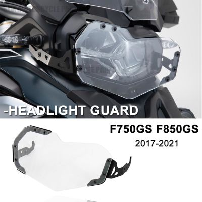 แผ่นปะโคมไฟอะครีลิคไฟหน้ารถจักรยานยนต์อุปกรณ์ปกป้องป้องกัน F750GS ปกสำหรับ BMW F850GS 2018 2019 2020 2021 F 750 / 850 GS