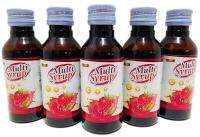 ((ใหม่)) Multi Syrup น้ำหวานเข้มข้นตราไก่ 60ml. 5 ขวด