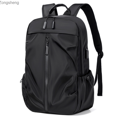 กระเป๋าเป้แบบเกาหลีลำลองธุรกิจผู้ชายกระเป๋าคอมพิวเตอร์เทรนด์กระเป๋าเดินทางกระเป๋านักเรียนพิมพ์ลาย Zongsheng