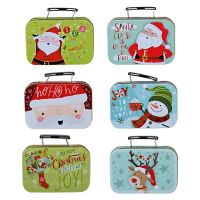 Cartoon Candy Tin Empty Candy Box Cookie for CASE Christmas Gift for CASE with H Drop shipping Storage Boxes