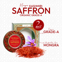 Organic Premium Kashmiri  Saffron Grade A 2g