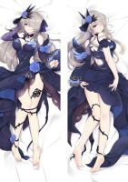 อะนิเมะร้อน Honkai ผลกระทบ 3 Rita Rossweisse เซ็กซี่สาวปลอกหมอน Dakimakura Otaku กอดร่างกายกอดหมอนครอบคลุม