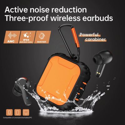 ZZOOI KINGSTAR ANC TWS Bluetooth 5.0 Earphone Wireless Headphones With Mic Stereo Noise Cancelling Waterproof Sports Earbuds Headset