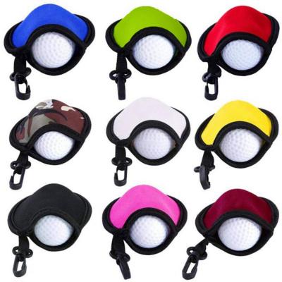 Soft Lightweight Golf Washer Pouch Golf Accessory Golf Ball Washer Pouch Solid Color Golf Ball Cleaner Bag Gift Towels