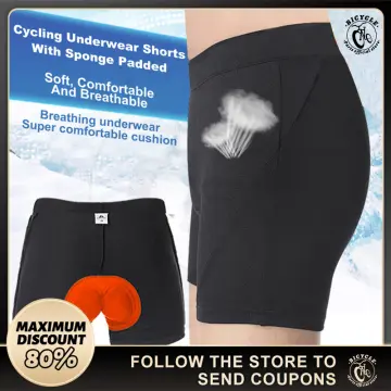 Women Bike Underwear 3D Gel Padded Bicycle Briefs MTB Cycling Biking  Underwear Shorts 