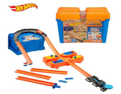 Hot Wheels Hot Small Sports Car Track Set Hotwheels Variety Cool Basic Track Combination Pack DWW95