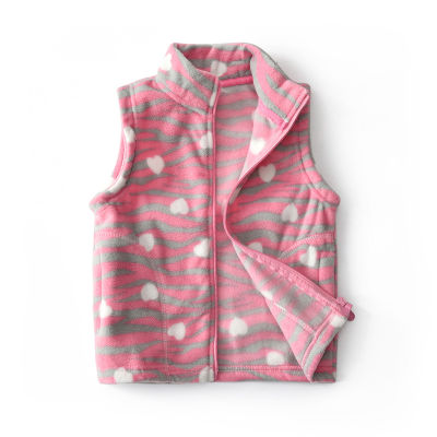 [COD] ชุดสีชมพูน่ารัก BX0205 เสื้อกั๊กเด็กเสื้อผ้าเด็กเสื้อกั๊กขนแกะขั้วโลกเสื้อกั๊กเสื้อกั๊กเด็กผู้หญิง