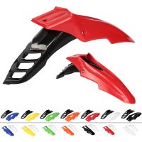 Universal Supermoto Motocross Dirt Bike ด้านหน้า Fender 2072680001สีดำ Mudguard สำหรับ Honda Yamaha Suzuki Kawasaki DRZ RMZ XT TW