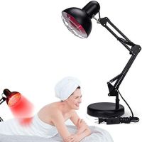 150W Portable Near Red Light Therapy Heat Lamp for Body Neck Ache Muscle Joint Back Pain Blood Circulation