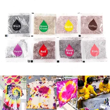 50g Black Fabric Dye Clothing Refurbished Coloring Agent Cotton Linen Jeans  Canvas Pigment Home Tie-dye Handmade Supplies
