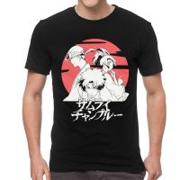 Tvoe Anime Manga Samurai Champloo T Shirt Mens Cotton Printed T-shirts Harajuku Tshirt Short Sleeve Mugen Fuu Jin Tees Tops 4XL 5XL 6XL