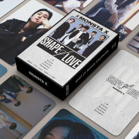 2PCS MONSTAS Xcartoon Star Card อัลบั้มใหม่ SHAPE Of LOVE โปสเตอร์ Lomo Card 55PCS Photo Card Beauty Photo Support