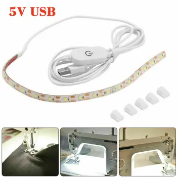 Sewing Machine Light Bright Strip LED Light Touch Dimmer Tool USB Power  Supply 