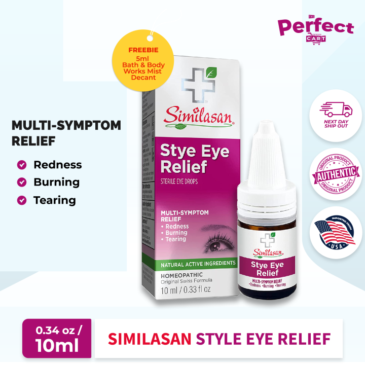 Similasan Stye Eye Relief Drops, 0.33 oz Lazada PH