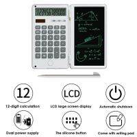เครื่องคิดเลขวิทยาศาสตร์ใบ้พร้อมสไตลัสมีมัลติฟังก์ชันชาร์จกระดานเขียนด้วยมือได้เครื่องคำนวณขนาดเล็กเครื่องมือเสริมเพื่อการเรียนรู้