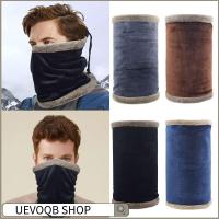 UEVOQB SHOP หนาขึ้น ผ้าพันคอเก็บความร้อน อบอุ่นและอบอุ่น กันลม ผ้าคลุมศีรษะสำหรับเล่นกีฬา ลำลองแบบสบายๆ ตุ๊กตาผ้าพลัฌ หมวกขี่จักรยาน ฤดูหนาวในฤดูหนาว