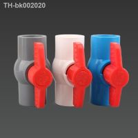 ┅ 1pc 1/2 3/4 1-1/4 1-1/2 Inch PVC Female Thread Valve Garden Irrigation Ball Valve Aquarium Fish Tank Water Pipe Valve