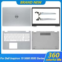 [Hot K] ใหม่สำหรับ Dell Inspiron 15 5000 5593หน้าจอ LCD สำหรับแล็ปท็อปฝาหลังฝาปิดโน้ตบุคบานพับ Palmrest เคสด้านล่างด้านบนฝาครอบด้านบน032TJM 0V5JHC