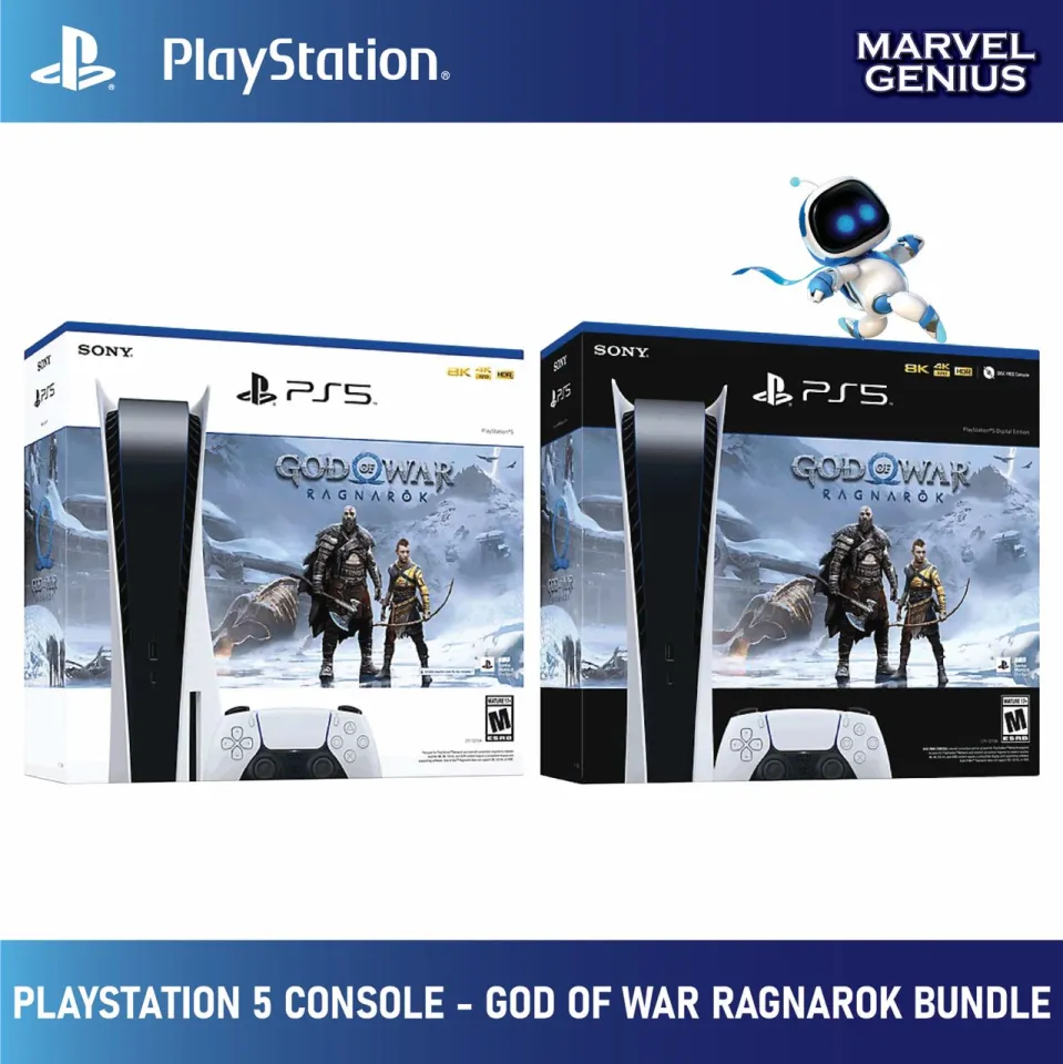 Sony PlayStation 5 Console - God of War Ragnarok Bundle