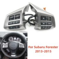 พวงมาลัยรถยนต์สวิตช์ควบคุมมัลติฟังก์ชั่น,ปุ่มลัดความเร็วสำหรับ Subaru Forester SJ 2013 2014 2015 83154SG210