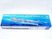 ทรัมเป็ต05605 1/350เรา CVN-68เรือบรรทุกเครื่องบินนิมิทซ์โมเดล1975