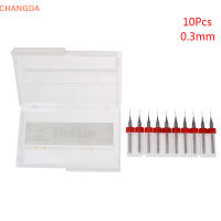 ?【Lowest price】CHANGDA 10ชิ้น/เซ็ต PCB Print แผงวงจรคาร์ไบด์ CNC Mini Micro Drill bits