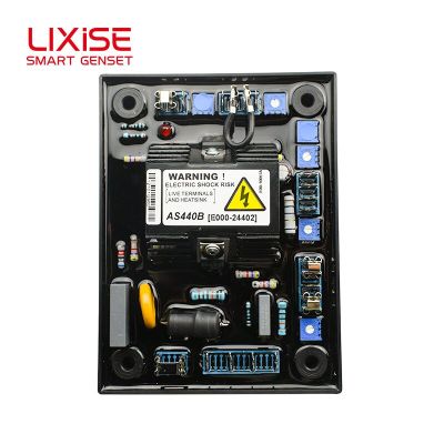 Lixise ชิ้นส่วนเครื่องกำเนิดไฟฟ้าดีเซล220V เครื่องยนต์ดีเซล AS440 AVR AS440