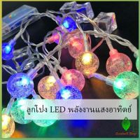 ตกแต่งต้นคริสต์มาส LED ไฟกระพริบ ใช้พลังงานแสงอาทิตย์  ไฟสวนสนามหญ้า LED solar Lantern