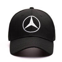 ผู้ชายผู้หญิงแฟชั่นผ้าฝ้าย Performance เบสบอลหมวกหมวกโลโก้รถ Unisex Snapback Trucker หมวกสำหรับ Mercedes Benz W201 A Class GLA W176 CLK W209 W202 W220 W204 W203 W210 W124