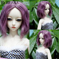 2021Bybrana Bjd Doll 13 14 16 18 High Temperature Resistant Fiber Medium Short Curly Hair