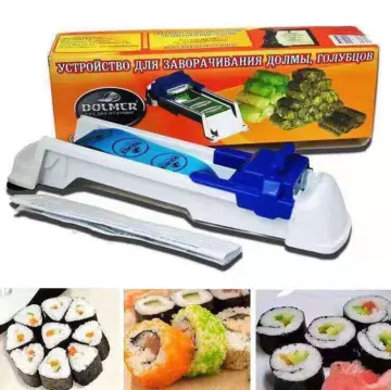 Manual Sushi Roll Cutter Machine Rice Sushi Roll Cutting Tool 304Stainless  Steel