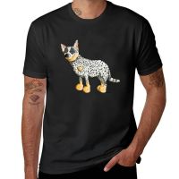 New Fluffy Australian Cattle Dog - Dogs - Gift - Comic T-Shirt tops graphic t shirt men clothings 4XL 5XL 6XL